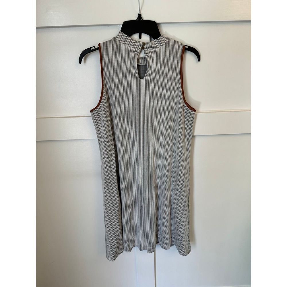 THML tank dress medium with brown accents - Picture 3 of 3